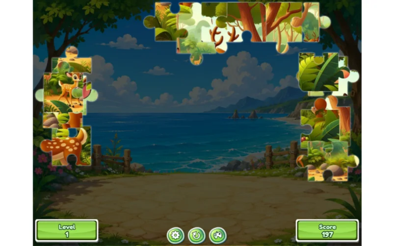 Animal Puzzle Game GamePlay