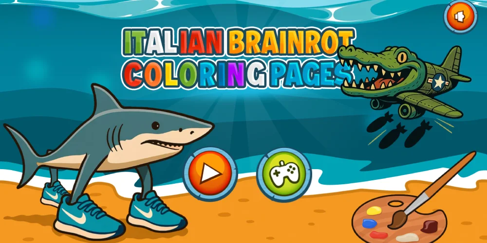 Italian brainrot main screen