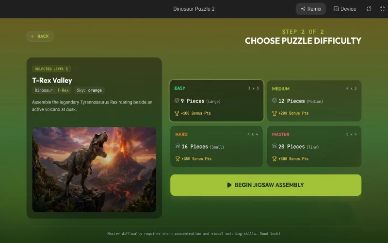 dinosaur-puzzle-level-difficulty