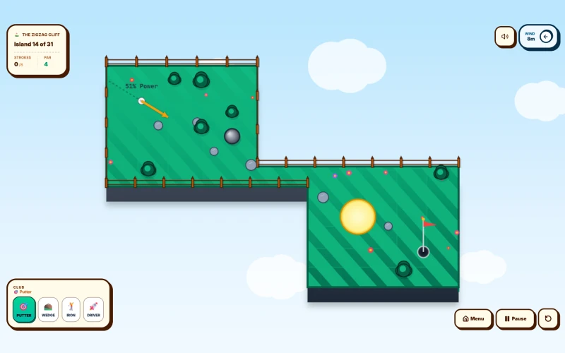 Golf Puzzle Gameplay
