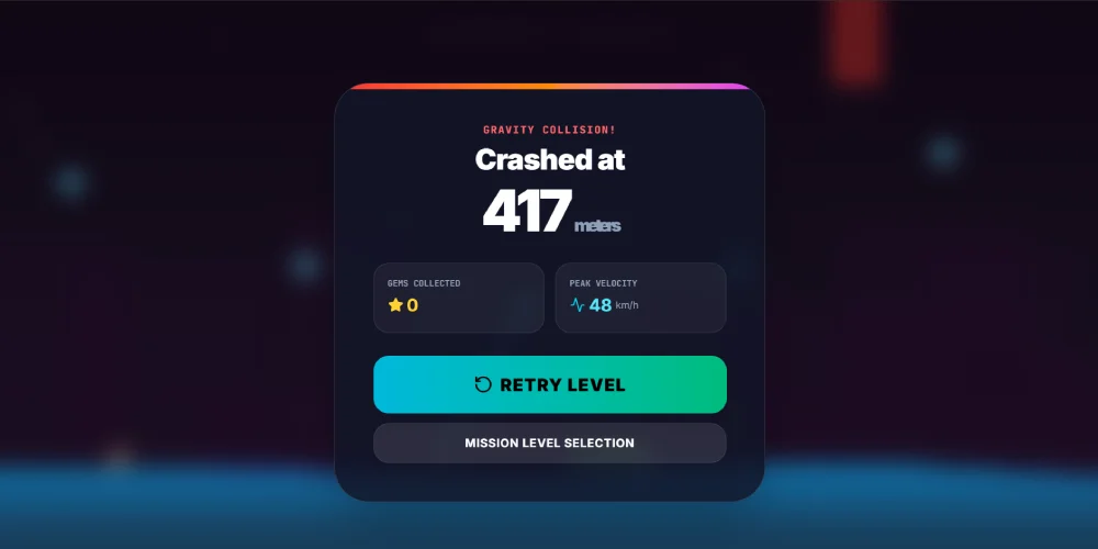 retry screen