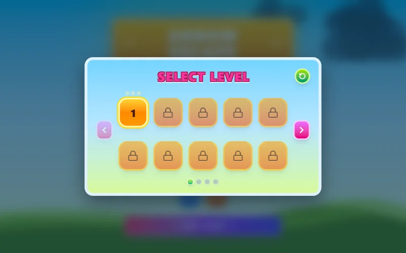 Arrow Escape Levels Screen