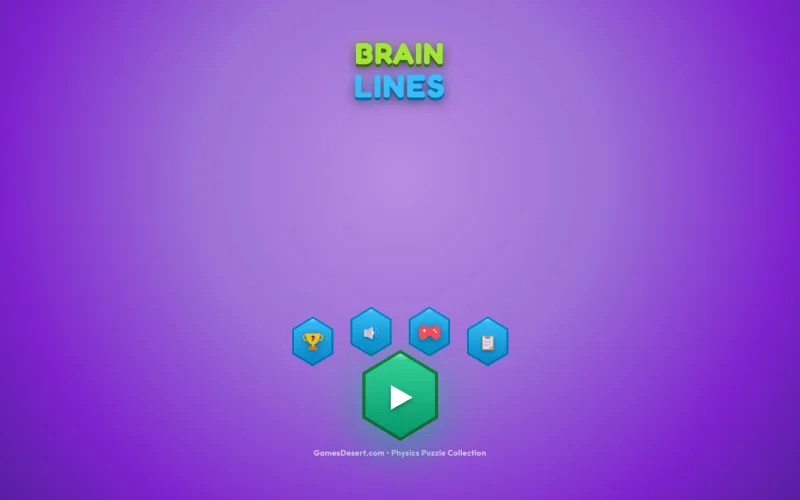 brain line game menu