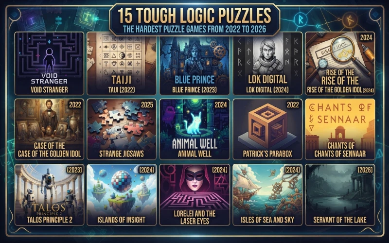15 tough logic puzzles