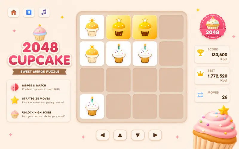 2048 cc gameplay