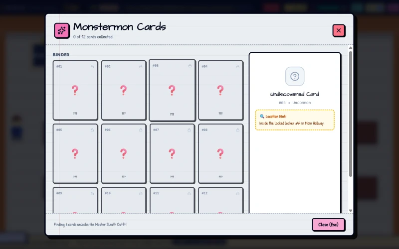 wn cards screen
