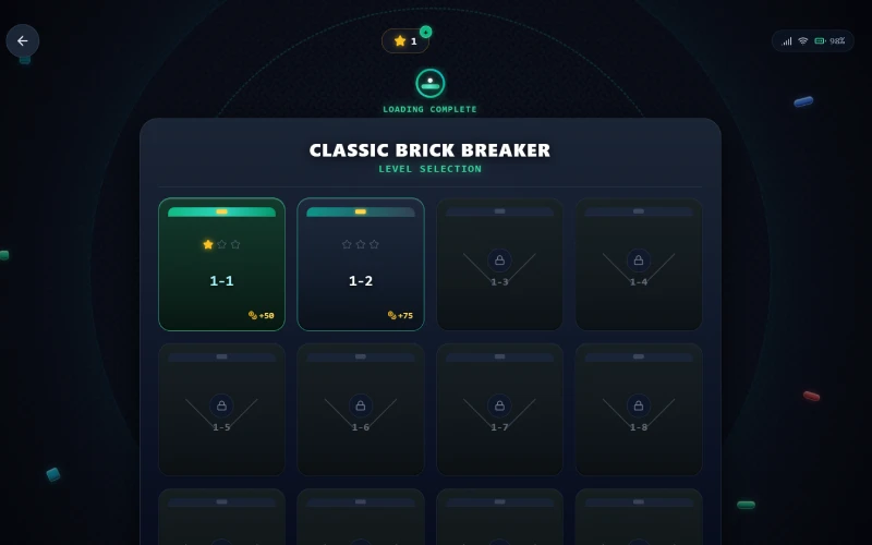 cbb game level selection