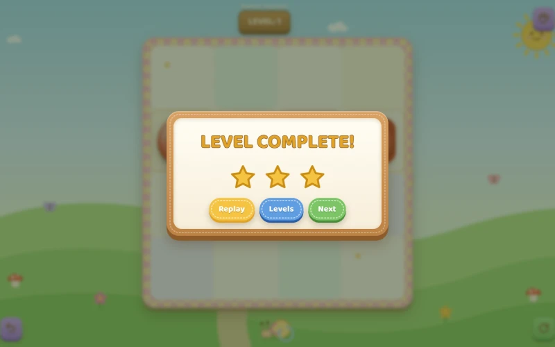 ns game level complete