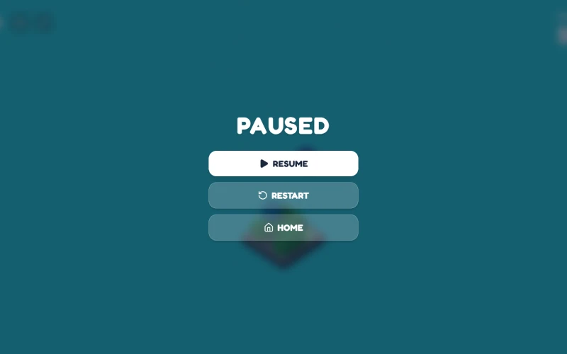 stack rush game paused
