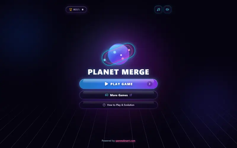 pm game main menu
