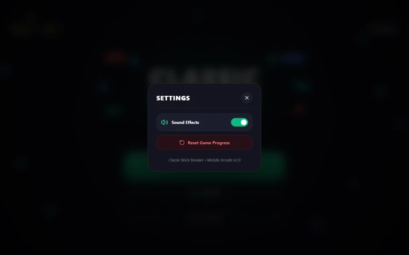 cbb game settings panel