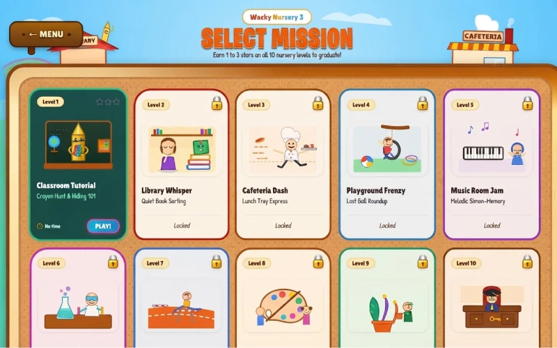 wn game mission selection