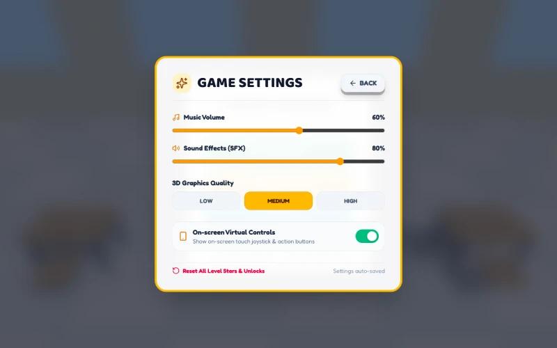wn game setting