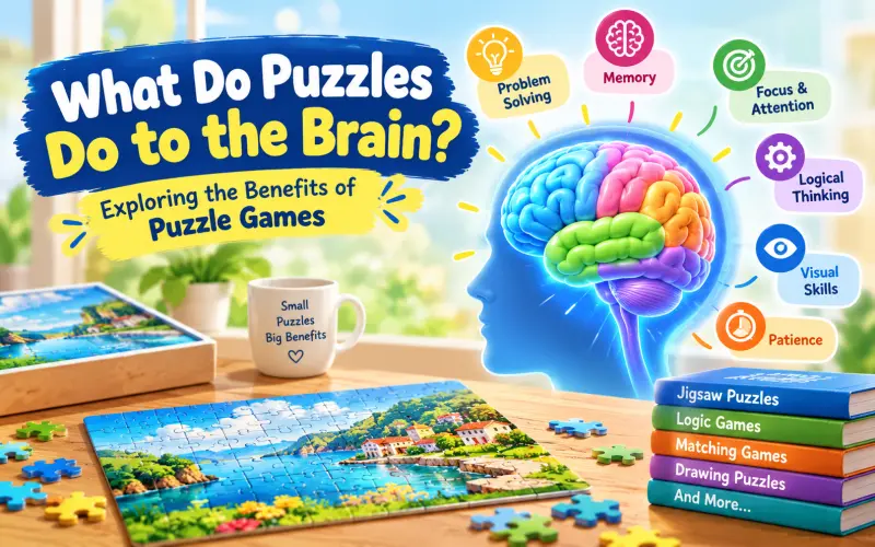 What effect do puzzles have on the brain? Exploring the Benefits of Puzzle Games