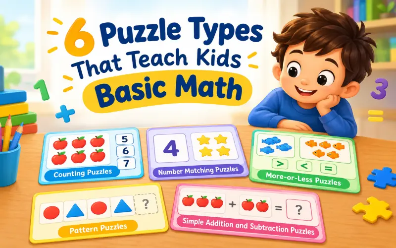 6 Puzzle Types That Teach Kids Basic Math