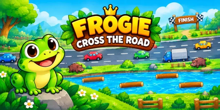Cross the Road Game Frog