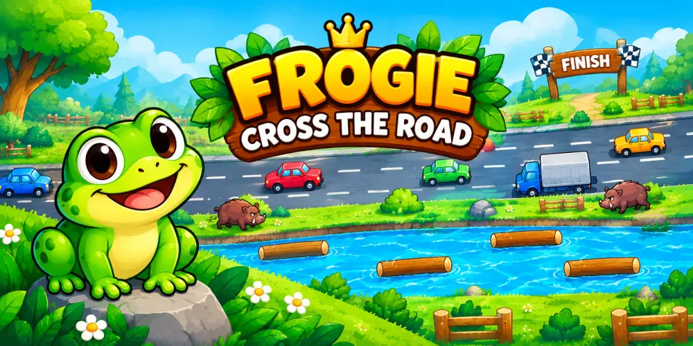 Cross the Road Game Frog